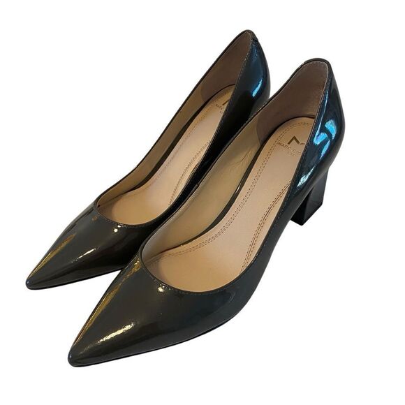 Gorgeous Marc Fisher LTD Pointed Toe Flared Heel Pump in Ladies Size 5M - Picture 1 of 6